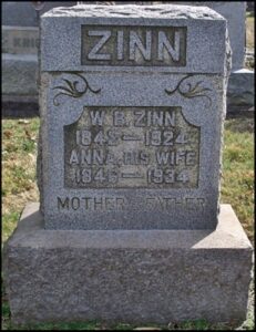 Memorial at South Fork Cemetery