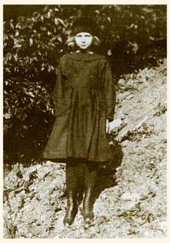 Mavis Lillian Lowther as a Young Girl