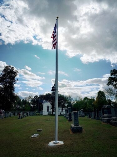 South Fork Cemetery Flag